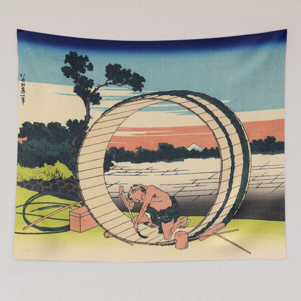 Item preview, Fujimi Field in View of Fiji in the Owari Province - Katsushika Hokusai designed and sold by CJET.