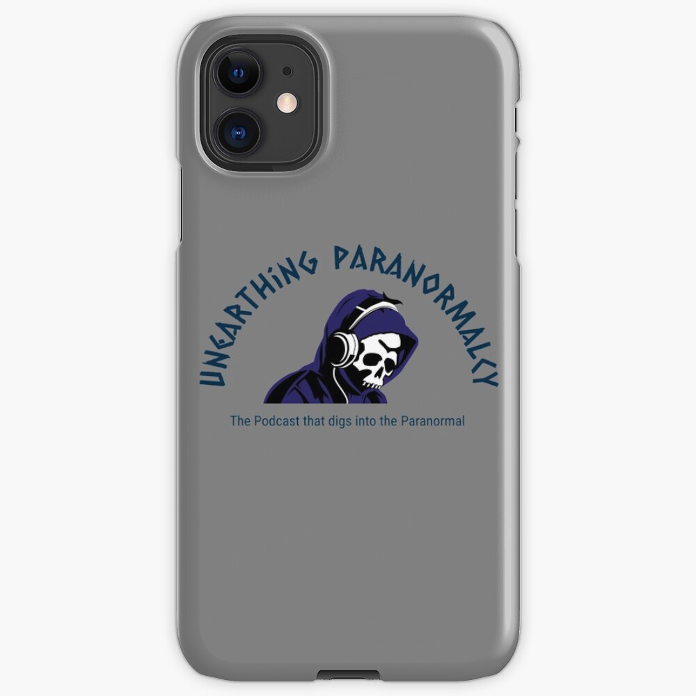 Podcast Merchandise for Unearthing Paranormalcy iPhone Case