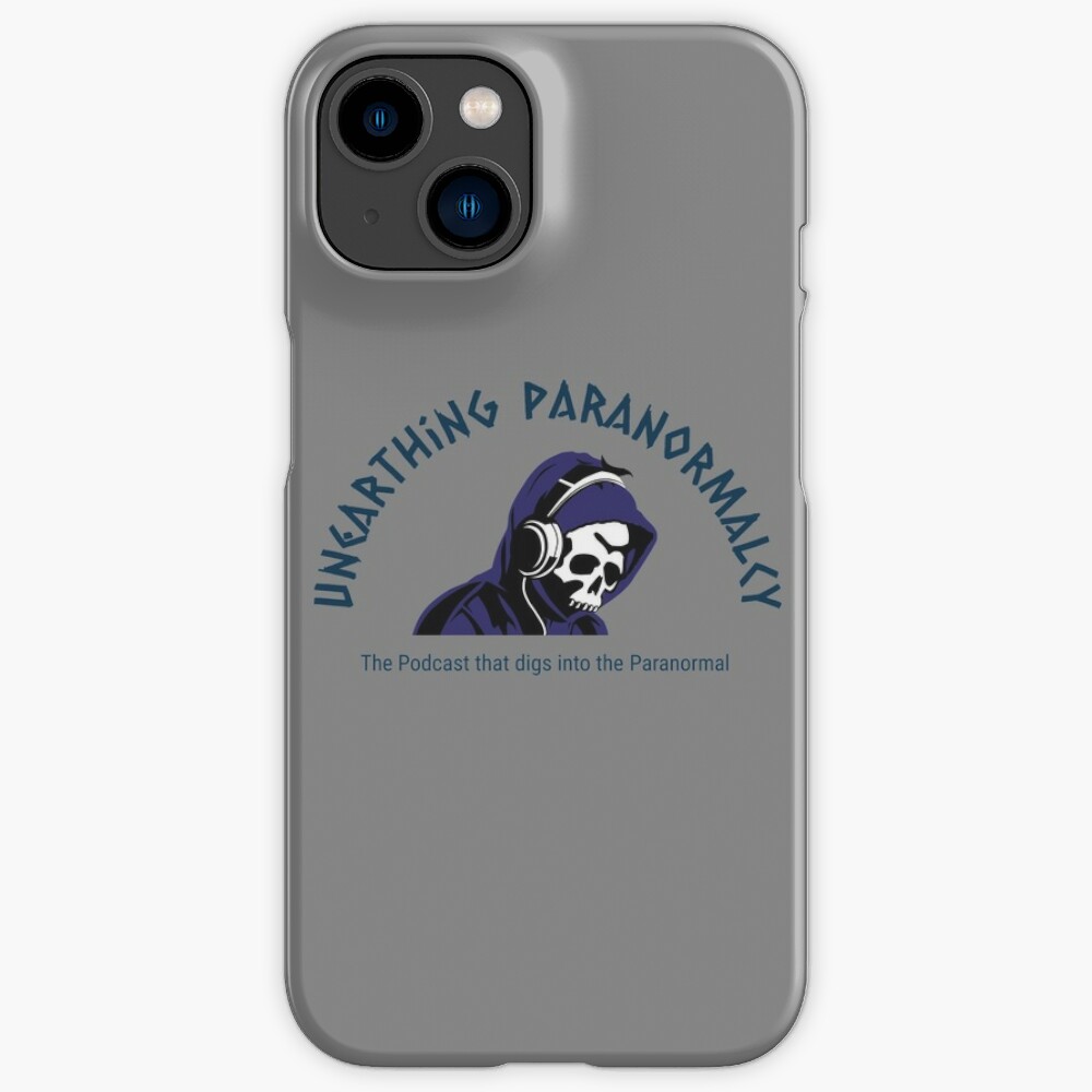 Podcast Merchandise for Unearthing Paranormalcy iPhone Case