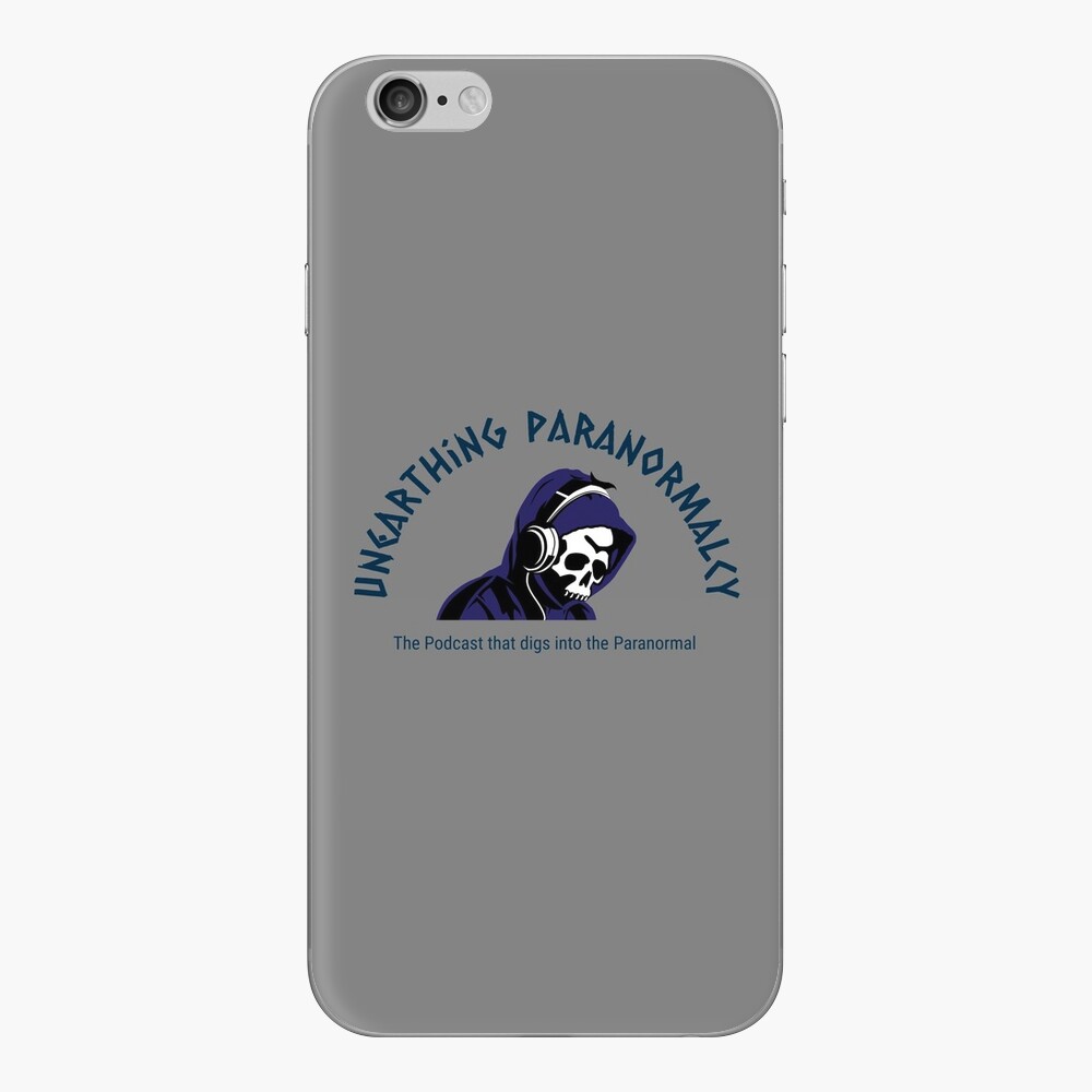 Podcast Merchandise for Unearthing Paranormalcy iPhone Skin