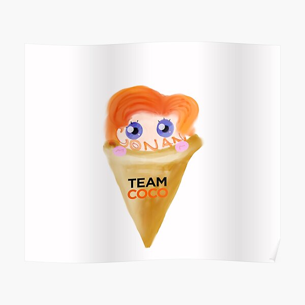 Ice Cream CONAN Poster