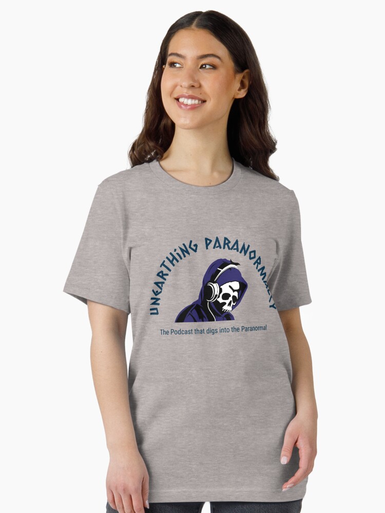 Thumbnail 2 of 7, Essential T-Shirt, Podcast Merchandise for Unearthing Paranormalcy designed and sold by unpnormalcy.