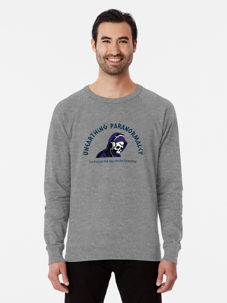 Thumbnail 1 of 5, Lightweight Sweatshirt, Podcast Merchandise for Unearthing Paranormalcy designed and sold by unpnormalcy.