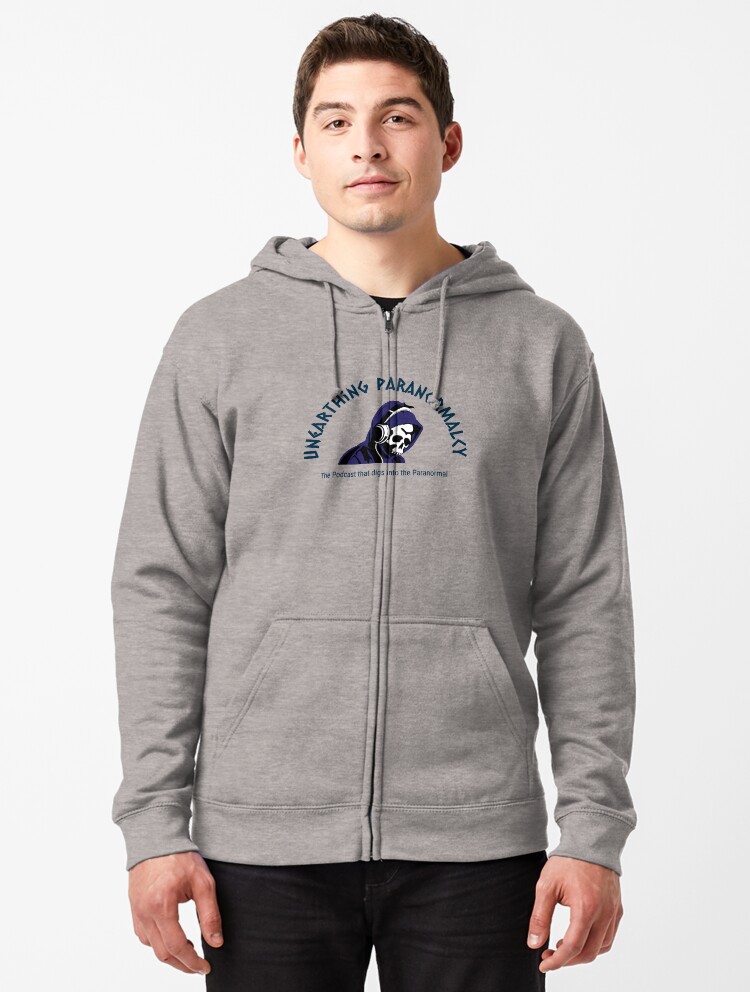 Thumbnail 1 of 5, Zipped Hoodie, Podcast Merchandise for Unearthing Paranormalcy designed and sold by unpnormalcy.