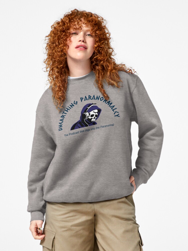 Thumbnail 4 of 7, Pullover Sweatshirt, Podcast Merchandise for Unearthing Paranormalcy designed and sold by unpnormalcy.