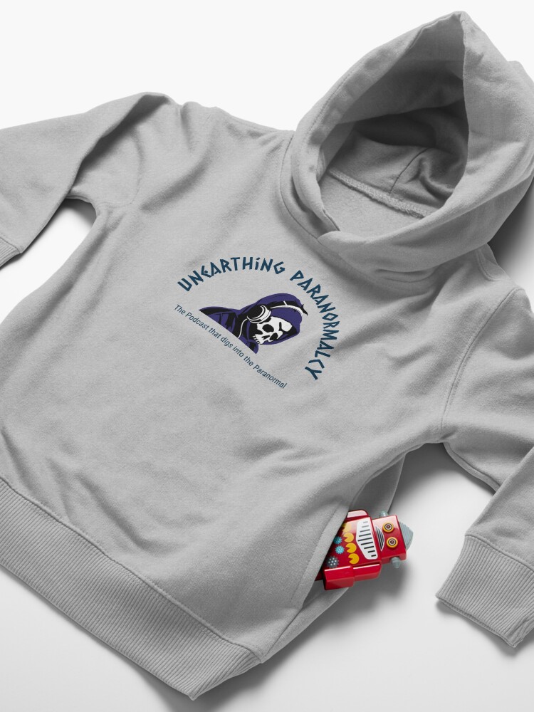 Thumbnail 4 of 5, Toddler Pullover Hoodie, Podcast Merchandise for Unearthing Paranormalcy designed and sold by unpnormalcy.