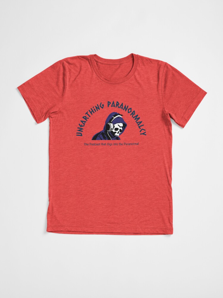 Thumbnail 3 of 7, Tri-blend T-Shirt, Podcast Merchandise for Unearthing Paranormalcy designed and sold by unpnormalcy.