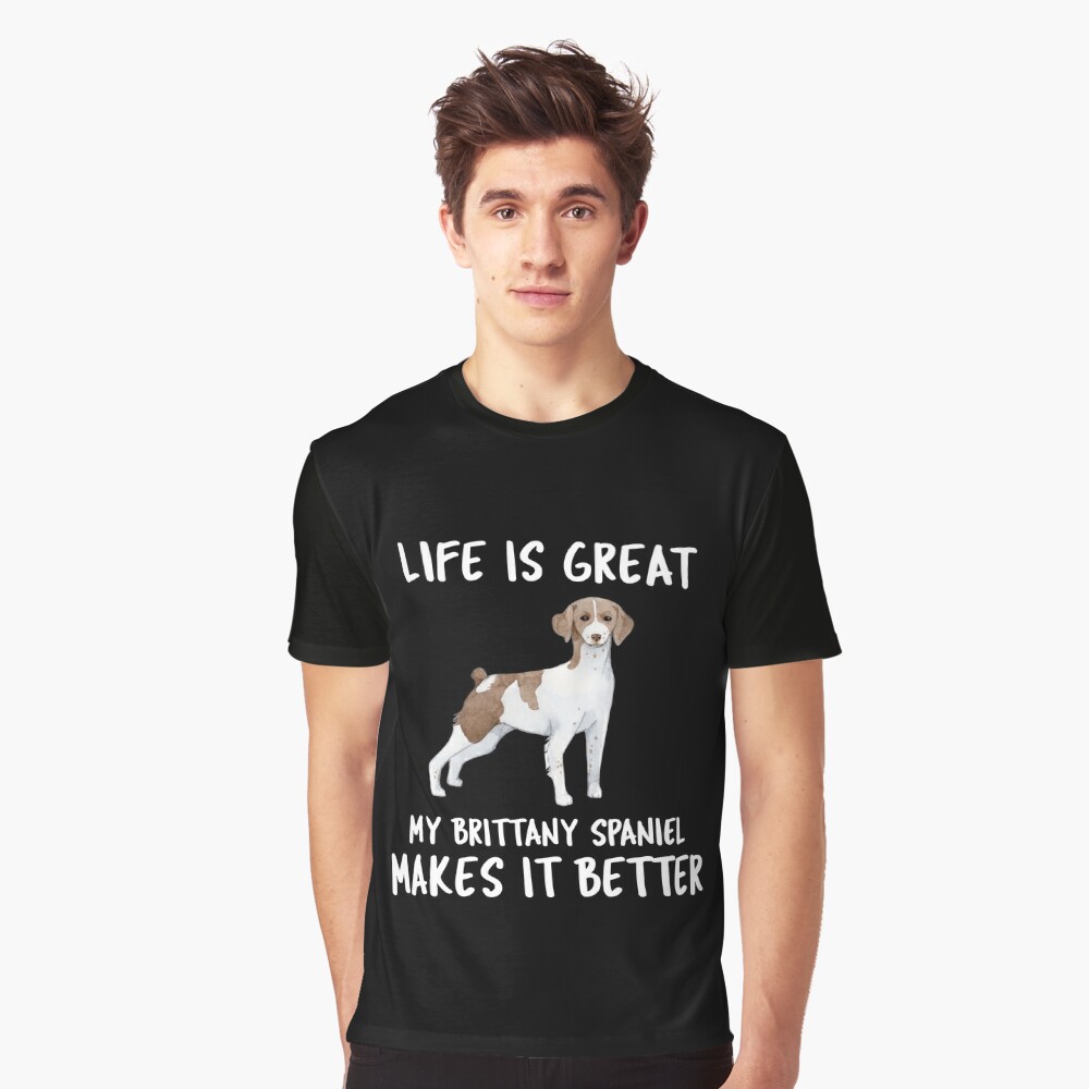 brittany spaniel shirt