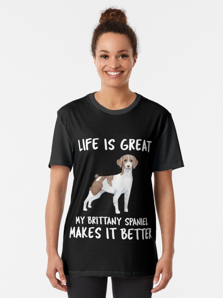 brittany spaniel shirt