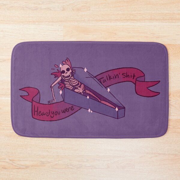 Item preview, Heard you talkin' shit coffin with flowers palette 4 w banner designed and sold by Maysoulrose.
