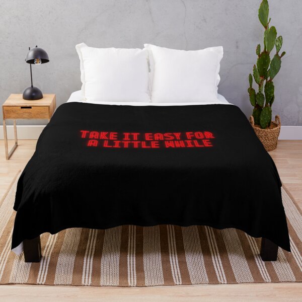 Item preview, TAKE IT EASY FOR A LITTLE WHILE ARCTIC MONKEYS AM ALEX TURNER RED designed and sold by Tiger-Bradley.