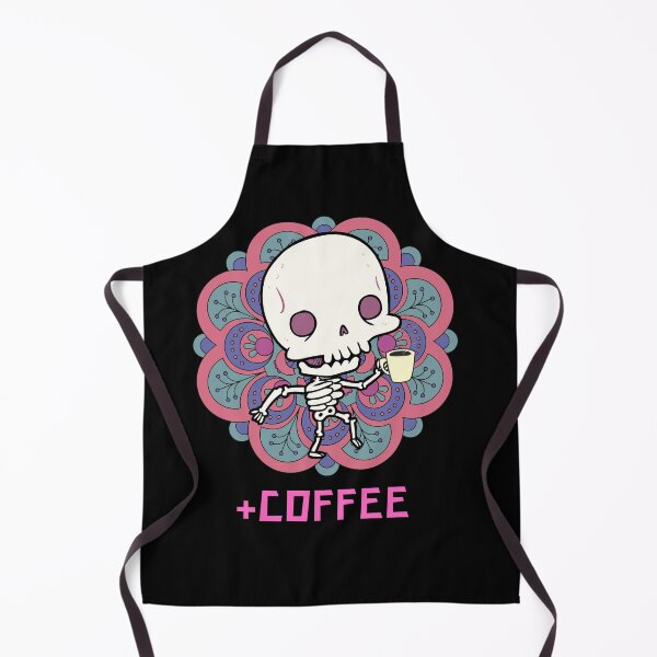 Item preview, Skeleton drinking coffee designed and sold by Mya4You.