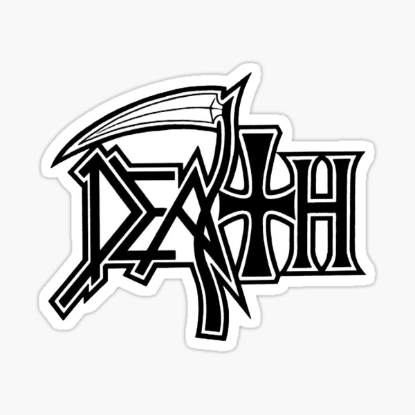 Death Metal Stickers | Redbubble