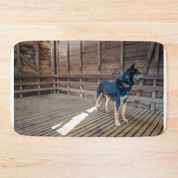Item preview, Kelpie in the woolshed designed and sold by Clare Colins.