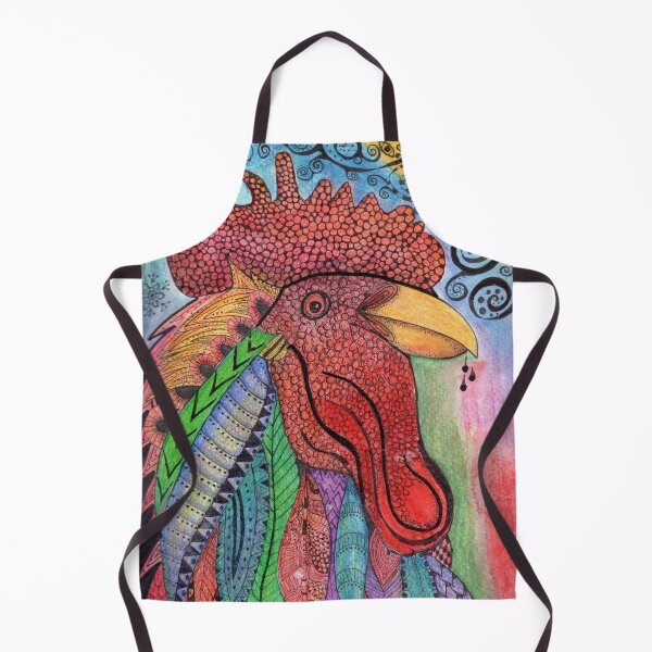 Item preview, Rooster art, doodles galore designed and sold by CindyGrosch.