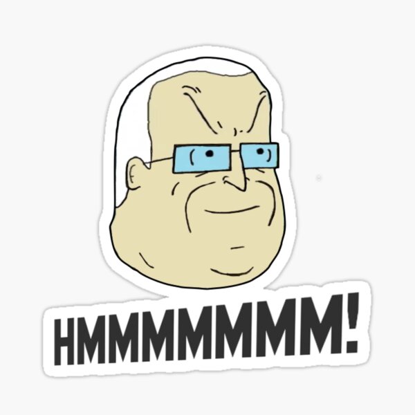 HMMMMM! Mike Nolan Big Lez Show Sticker