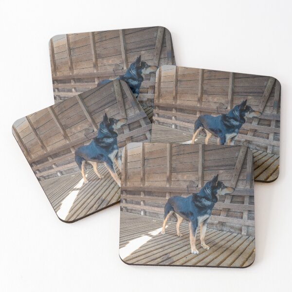 Item preview, Kelpie in the woolshed designed and sold by Clare Colins.