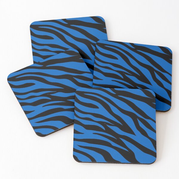 Item preview, Tiger Stripes - Blue designed and sold by DionBlaster.