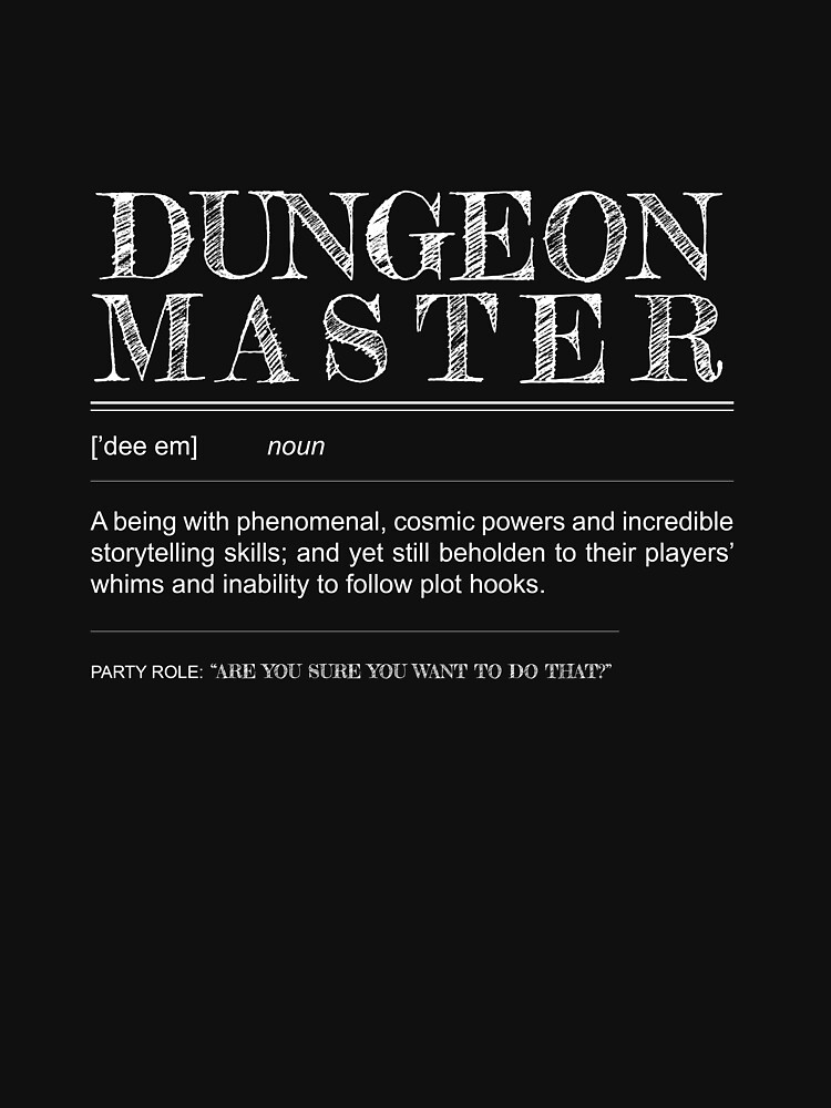Disover Dungeon Master Definition Classic T-Shirt