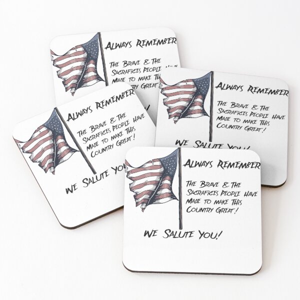 Item preview, Always Remember The Brave & Sacrifices America Flag designed and sold by spicygarb.