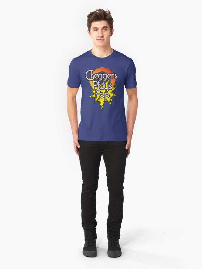 Alternate view of NDVH Cheggers Plays Pop Slim Fit T-Shirt
