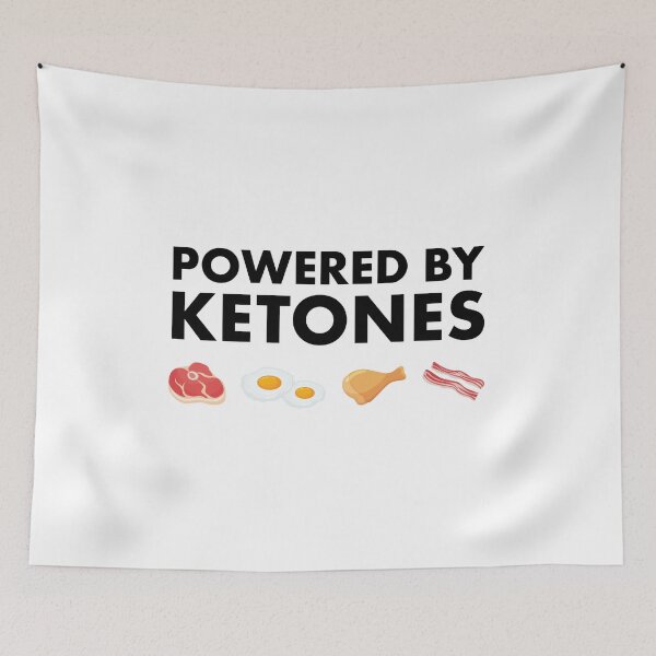 Item preview, Powered by Ketones - Keto Diet designed and sold by EstelleStar.