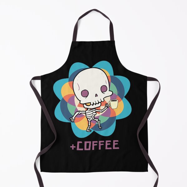 Item preview, Skeleton drinking coffee designed and sold by Mya4You.