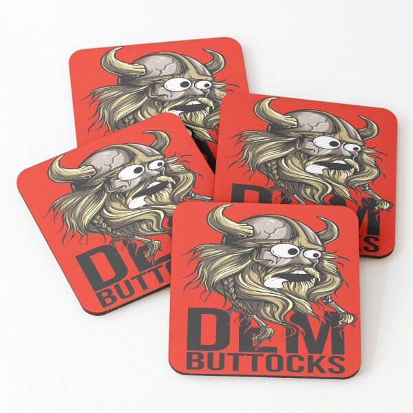 Item preview, Funny Dem Buttons Viking Graphic designed and sold by spicygarb.