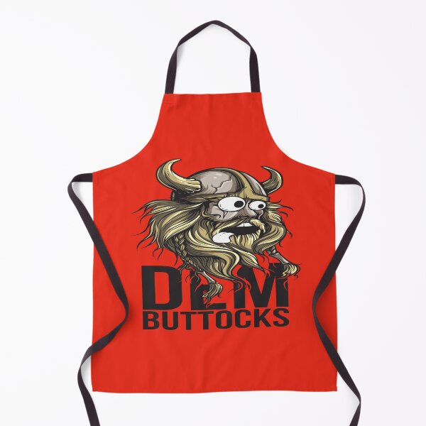 Item preview, Funny Dem Buttons Viking Graphic designed and sold by spicygarb.