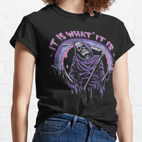 Alternative Nu Goth Clothing Women, Men Goth Aesthetic 666 Skull T