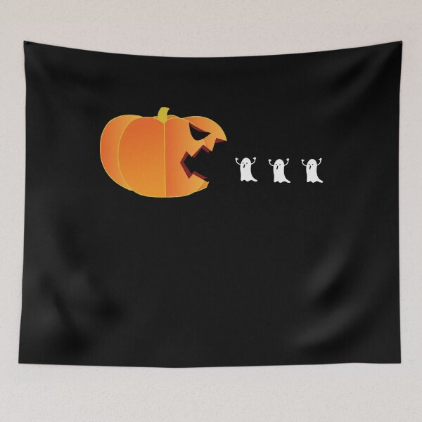 Item preview, Pumpkin Eating Ghosts Funny Halloween designed and sold by azmndesigns.