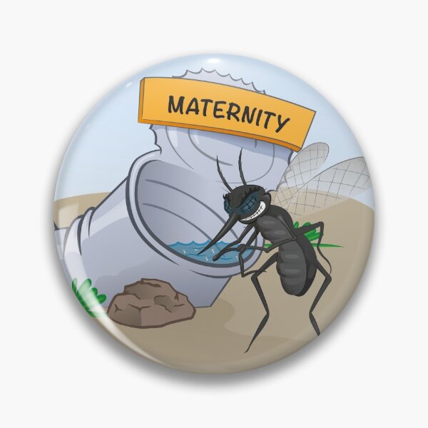 Item preview, Breeding, can with standing water with a focus of stilt mosquito. Ideal for informational and institutional sanitation and related care designed and sold by LucianoCosmo.