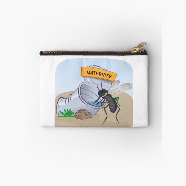 Item preview, Breeding, can with standing water with a focus of stilt mosquito. Ideal for informational and institutional sanitation and related care designed and sold by LucianoCosmo.