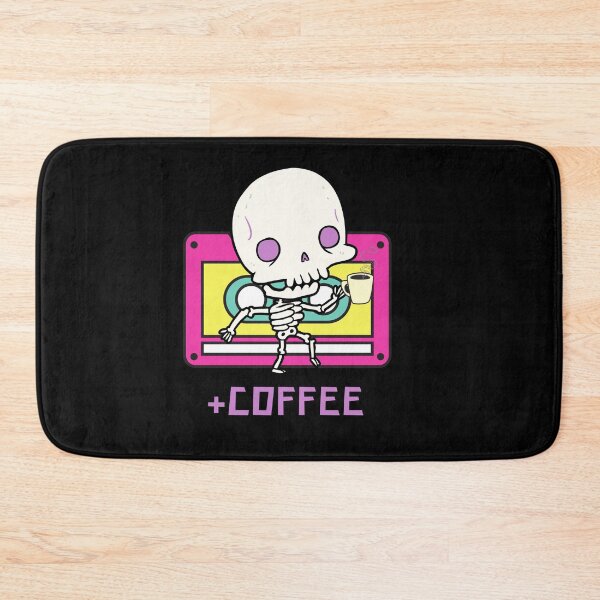 Item preview, Skeleton drinking coffee designed and sold by Mya4You.