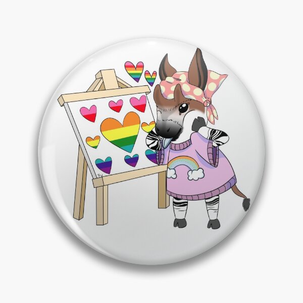 Item preview, Prideful Okapi  designed and sold by TV-Trash-1994.