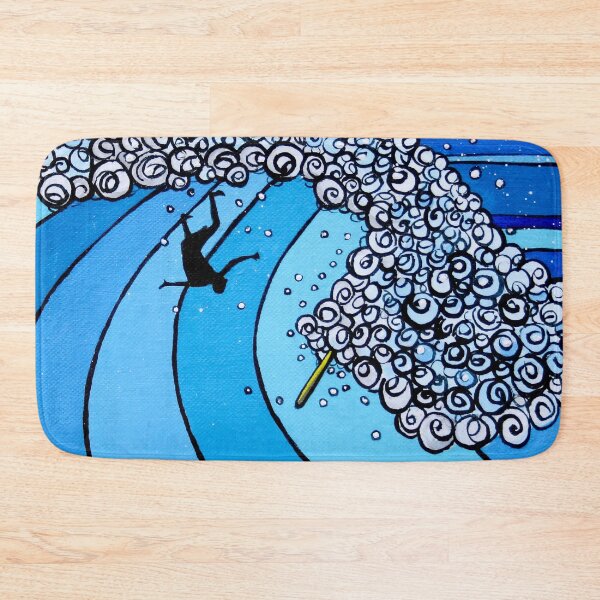 Item preview, Serie Classic Wave ~ Makaha Wipeout - Arte ReoSurf designed and sold by David Bell.