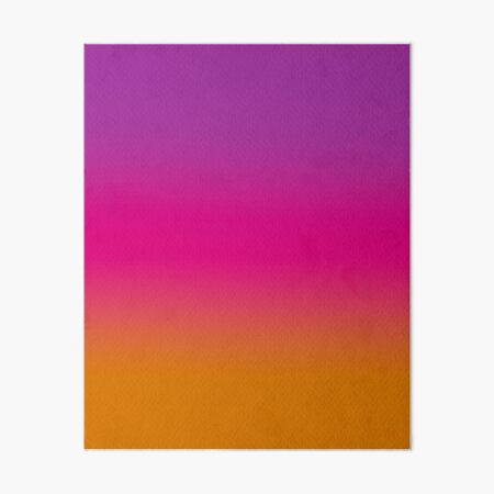 Purple, Pink, And Orange design Art Board Print