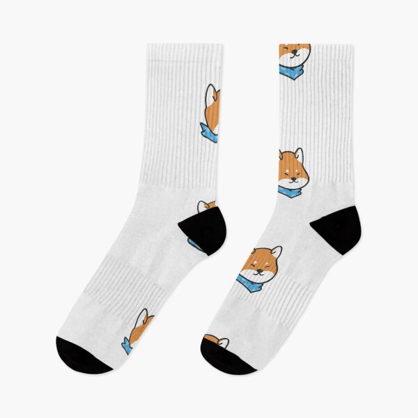 Item preview, Blue Scarf Shiba Inu Character designed and sold by Rechronicle.