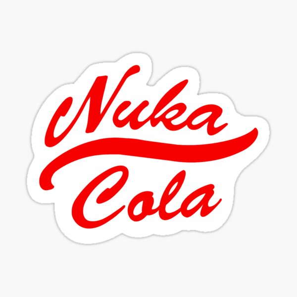 Logotipo de Nuka Cola Pegatina