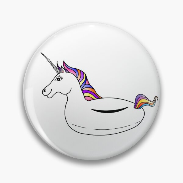 Item preview, Unicorn Float with Rainbow Mane and Tail designed and sold by MelindaLedsome.