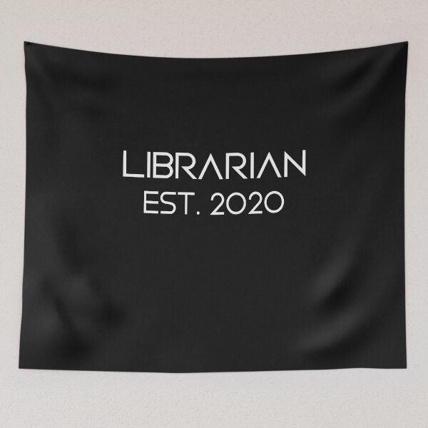 Item preview, Librarian Est 2020 designed and sold by AscendMerch.