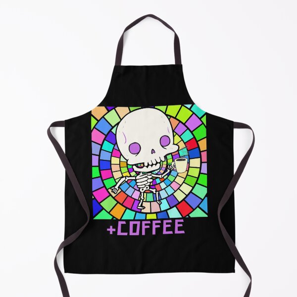 Item preview, Skeleton drinking coffee designed and sold by Mya4You.