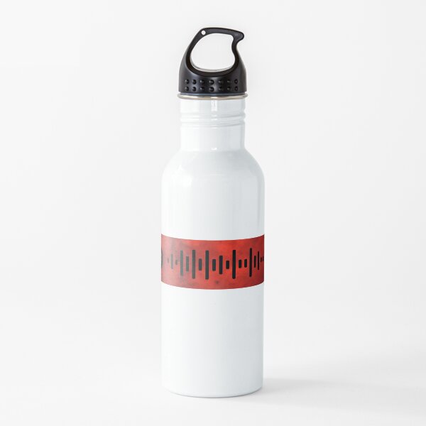 Eminem Godzilla Feat Juice Wrld Spotify Scan Code Water Bottle By Wandersapparel Redbubble - eminem godzilla roblox id code