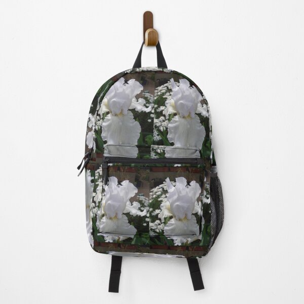 Item preview, White Bearded Iris Irises in the white Garden designed and sold by Sarah  Rajkotwala.