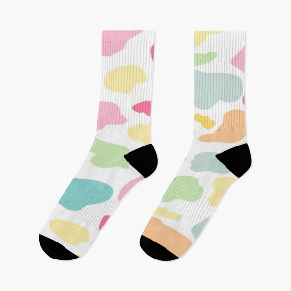 Item preview, rainbow cow print designed and sold by Kaity Lee.
