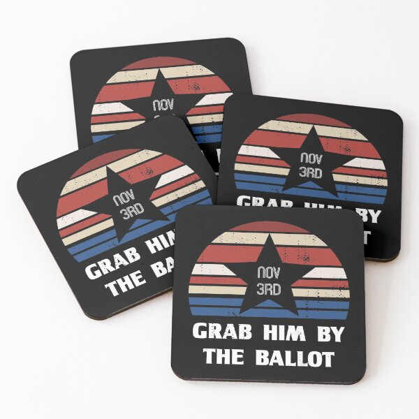 Item preview, Grab him by the ballot, Anti Trump designed and sold by Radarek1989.