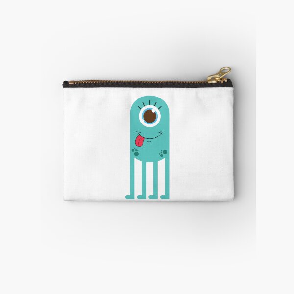 Item preview, Mr One Eye Goober Teal Monster designed and sold by wildflowerperks.