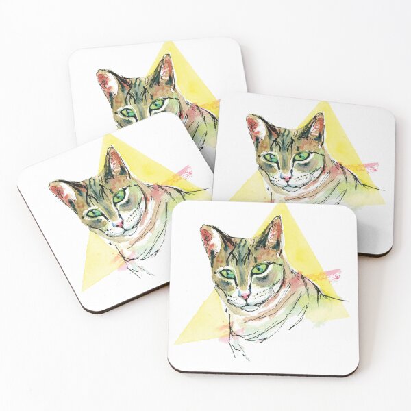 Item preview, Triangle Cat designed and sold by Erika Stenvik.