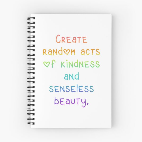 Item preview, Rainbow Random Acts of Kindness designed and sold by Whoopsidoodle.
