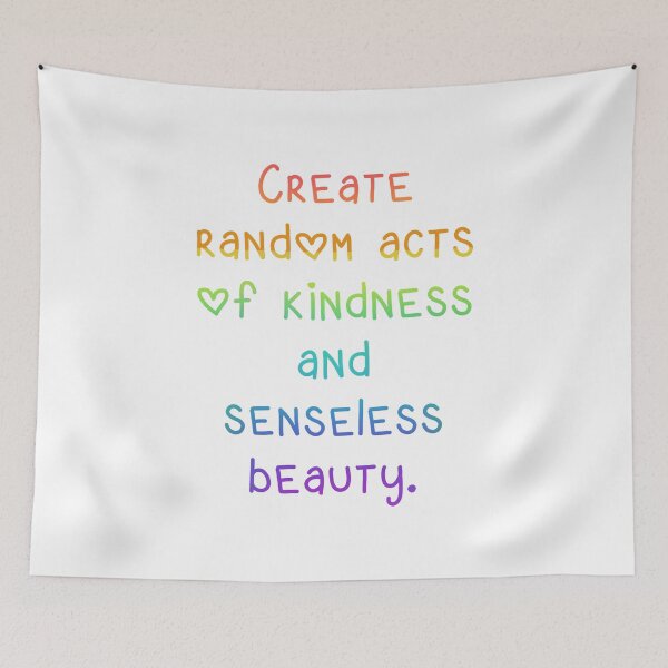 Item preview, Rainbow Random Acts of Kindness designed and sold by Whoopsidoodle.